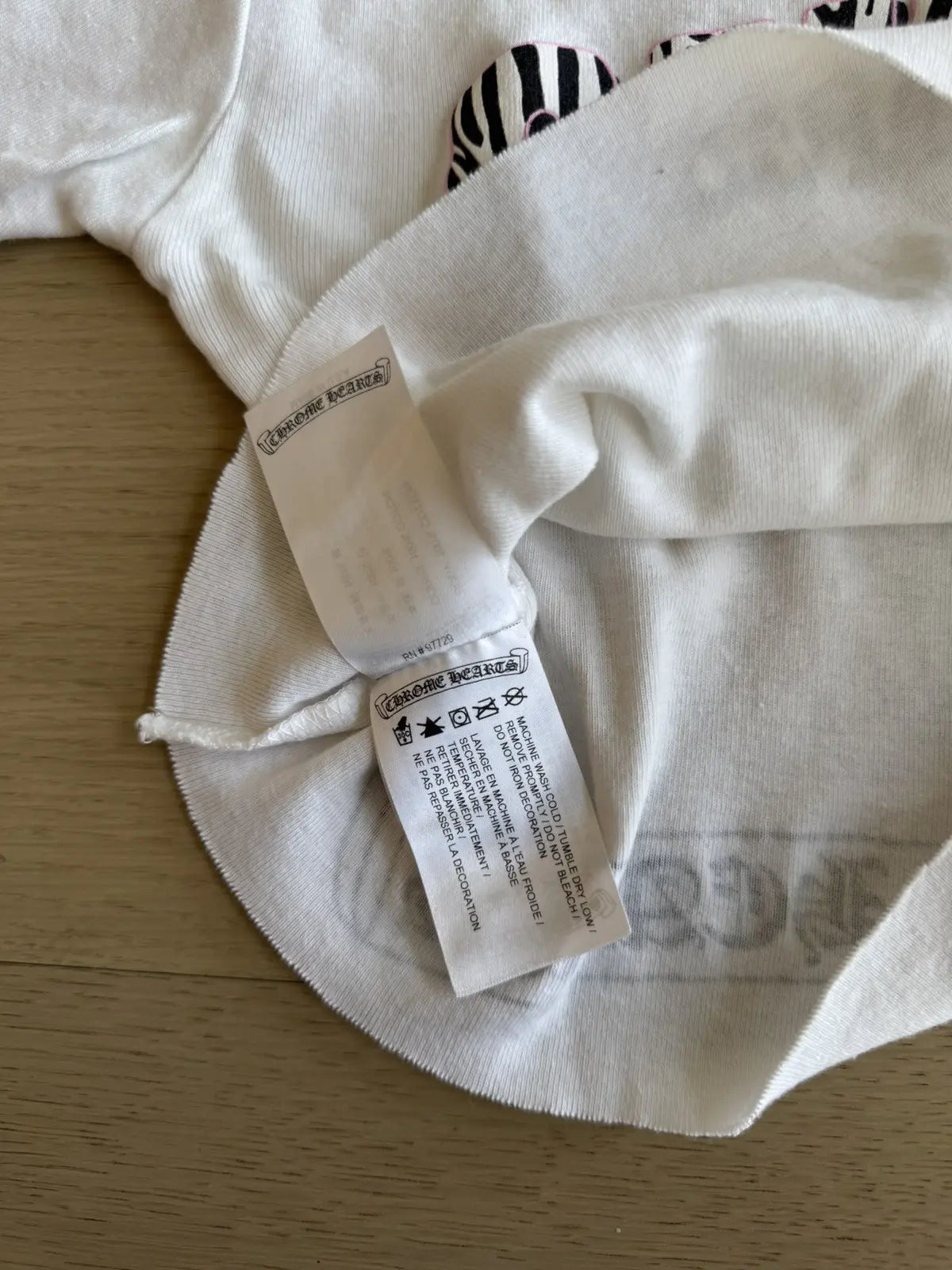 Chrome hearts "deadly doll " crop top - Private property 