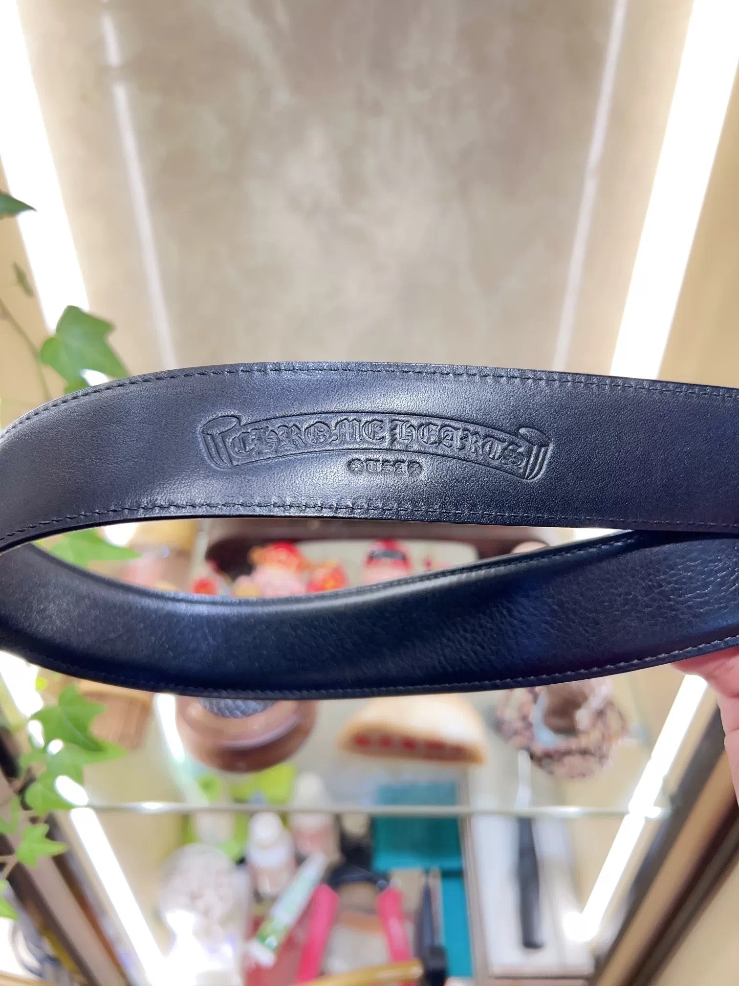 Chrome hearts cemetery cross belt - Private property 