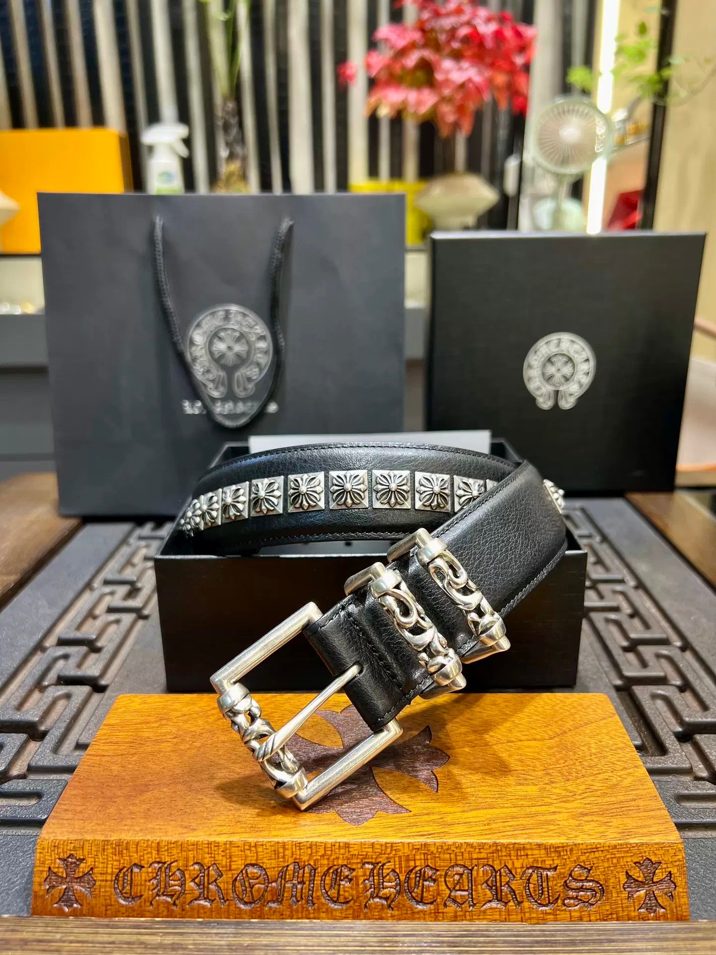 Chrome hearts roller  cross belt - Private property 