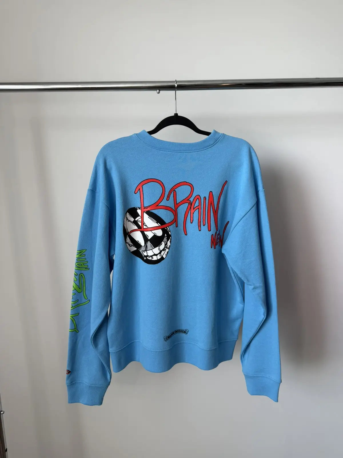 Blue chrome hearts crew neck - Private property 