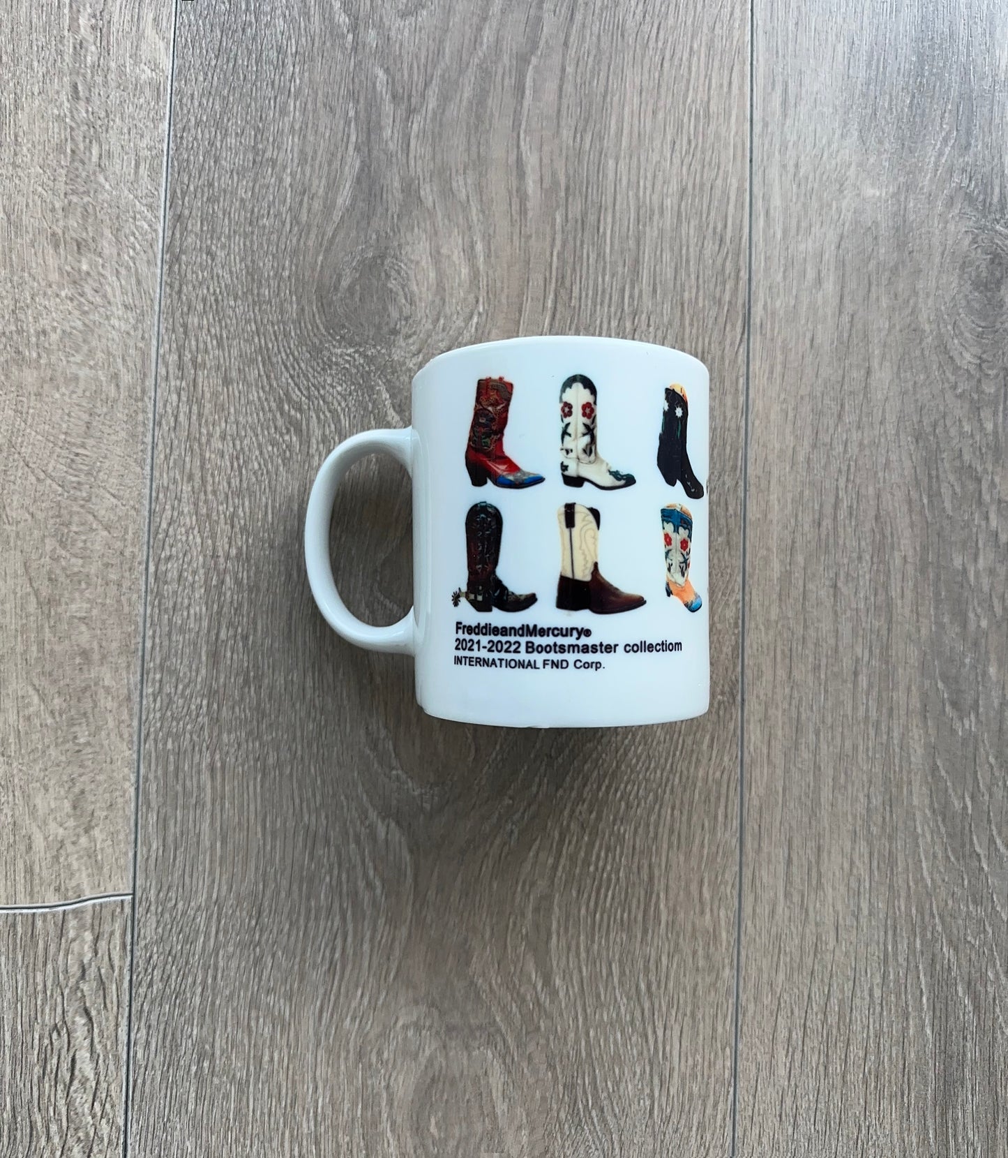 Vintage boots graph mug *limited only* - Private property 