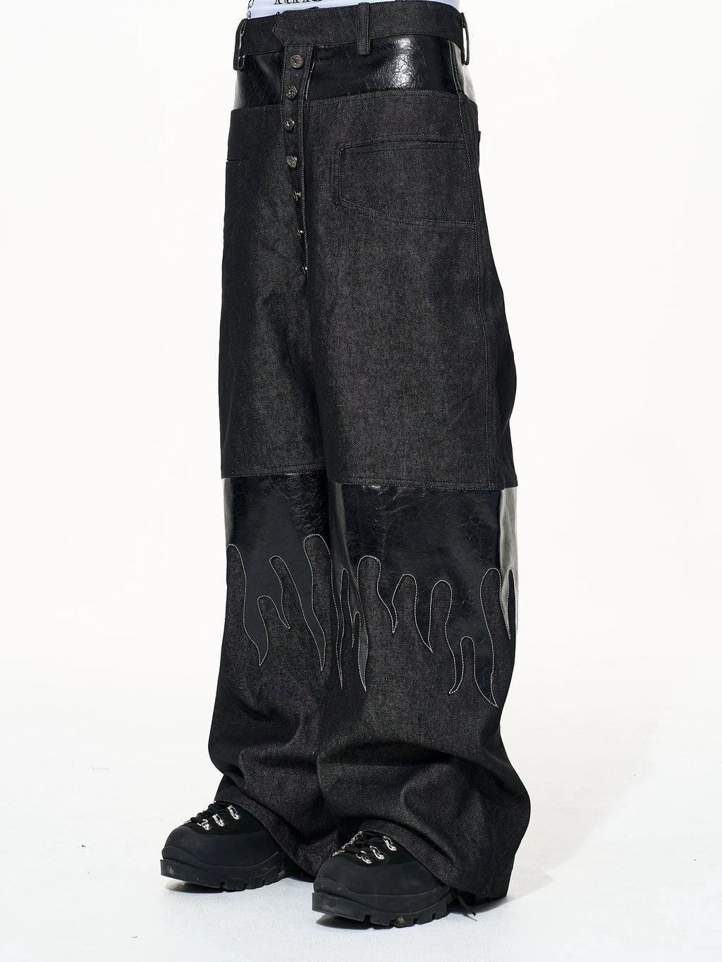 Flame Panel Trousers - Private property 