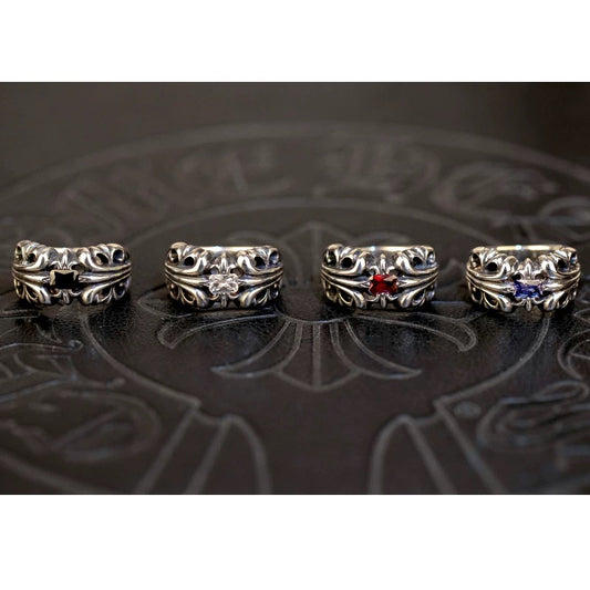 Chrome hearts rings with diamond gemstone - Private property 