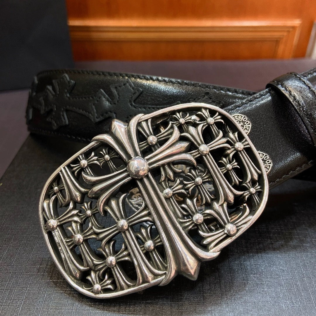 Chrome hearts cemetery cross belt - Private property 