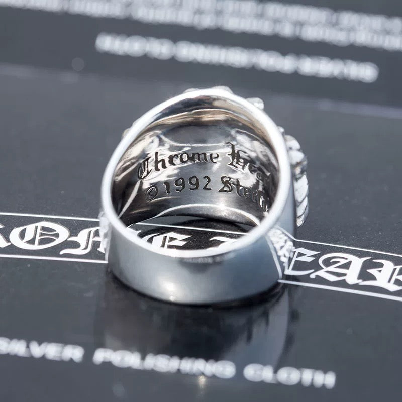 Chrome hearts rings with diamond gemstone - Private property 