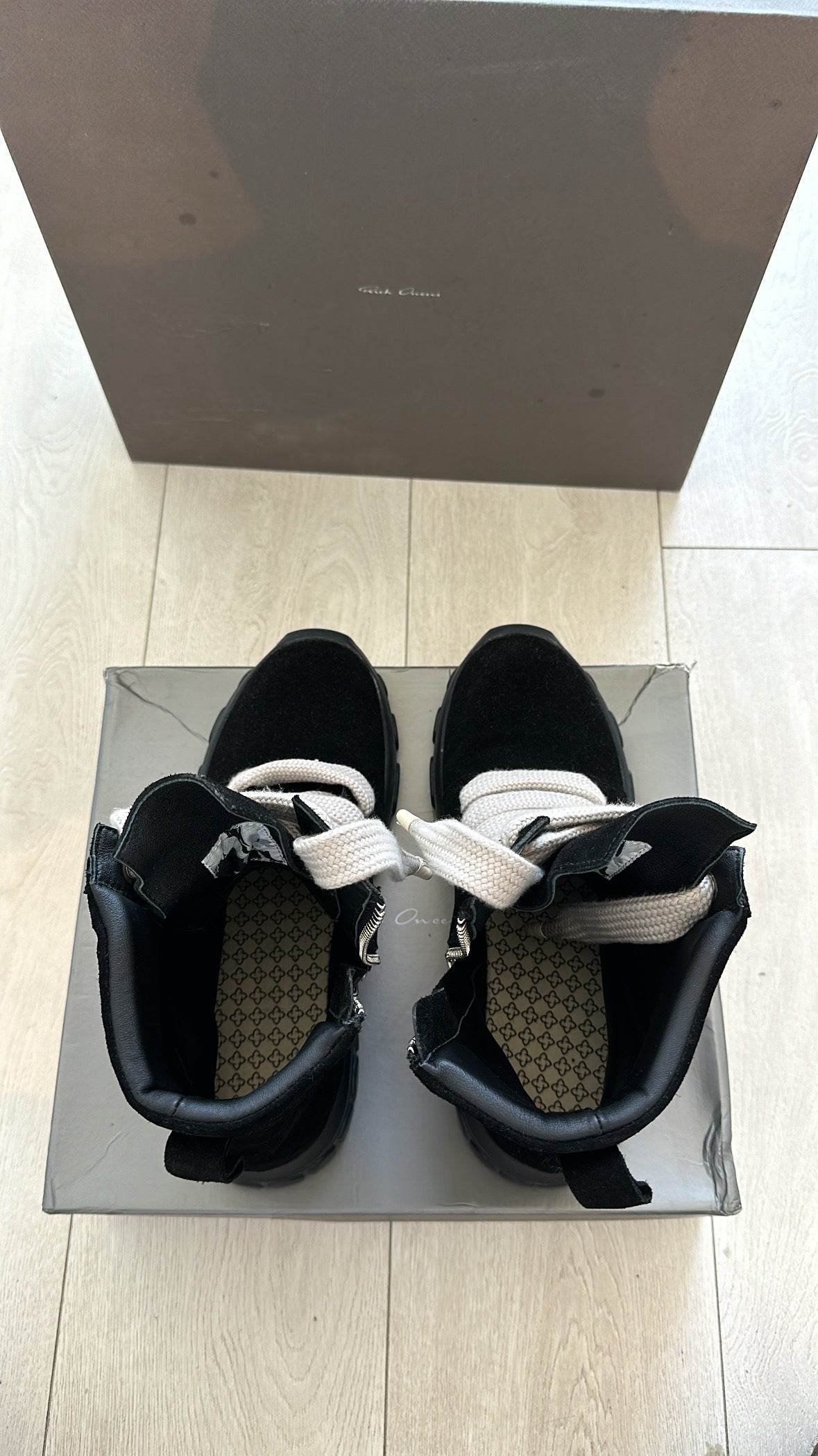 Rick Owens bozo boots - Private property 