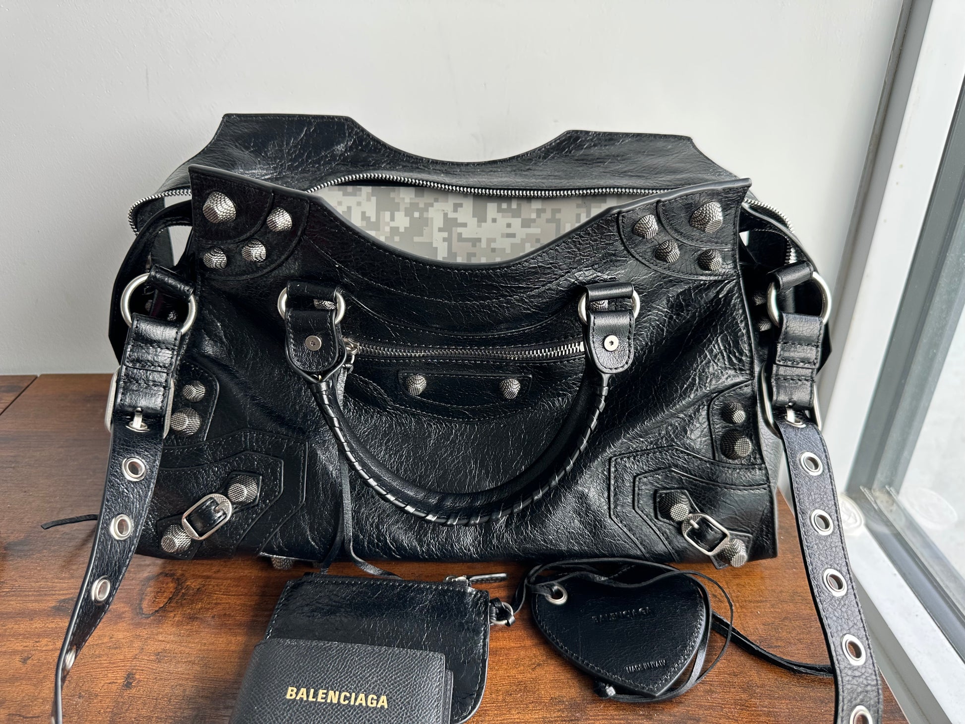 Balenciaga city le cargole stud bag - Private property 