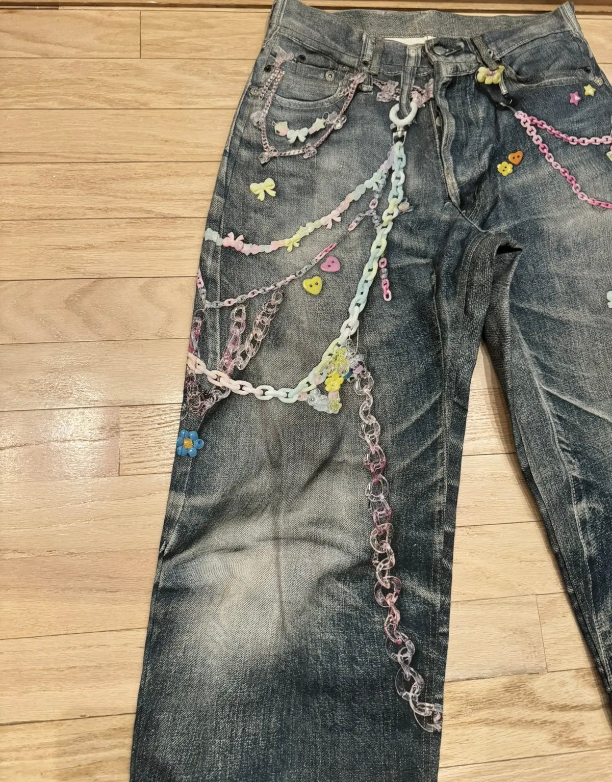 Acne studio 3rd print denim - Private property 