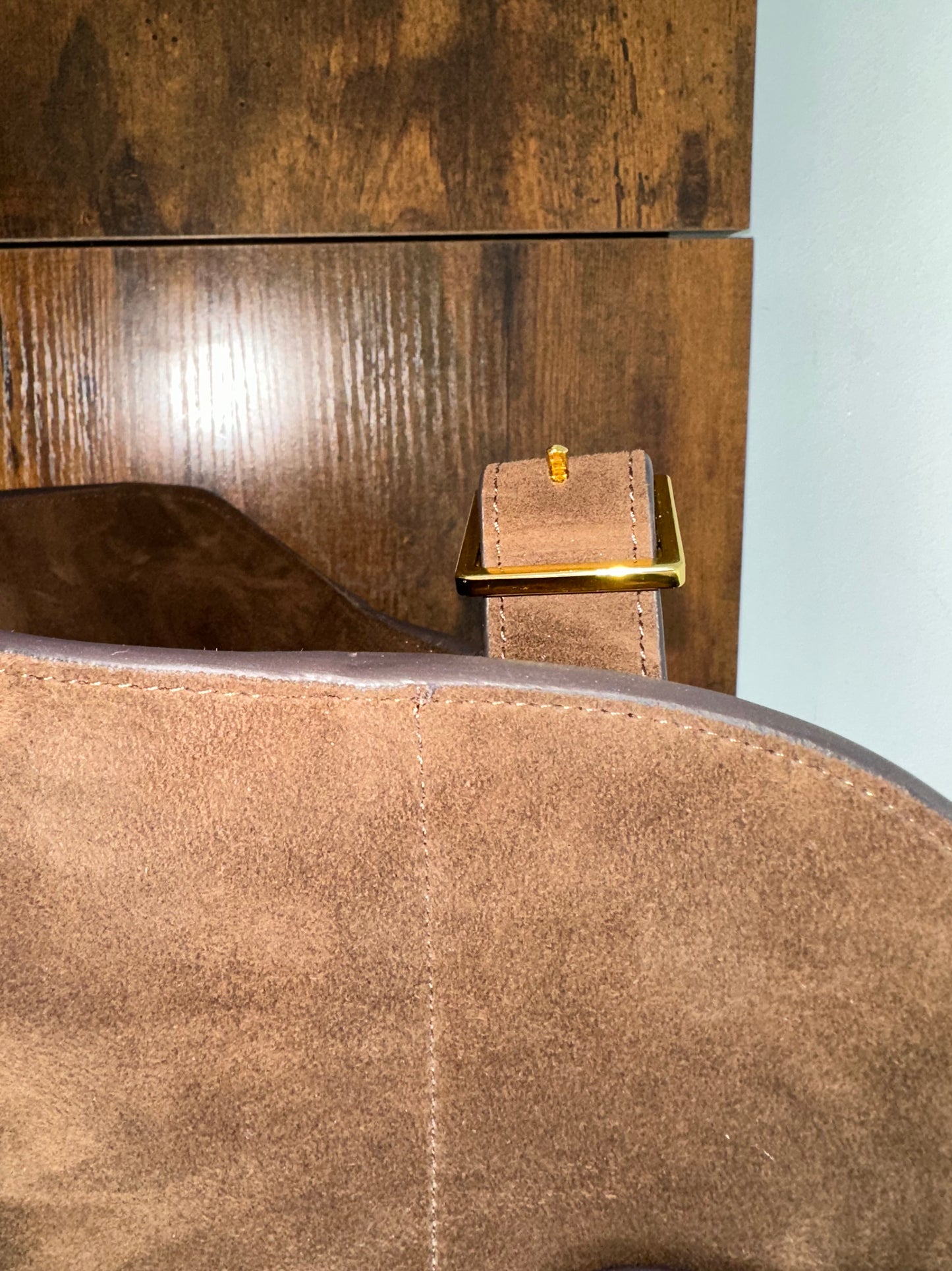 THE ROW SOFT MARGAUX 17 BAG IN SUEDE - Private property 
