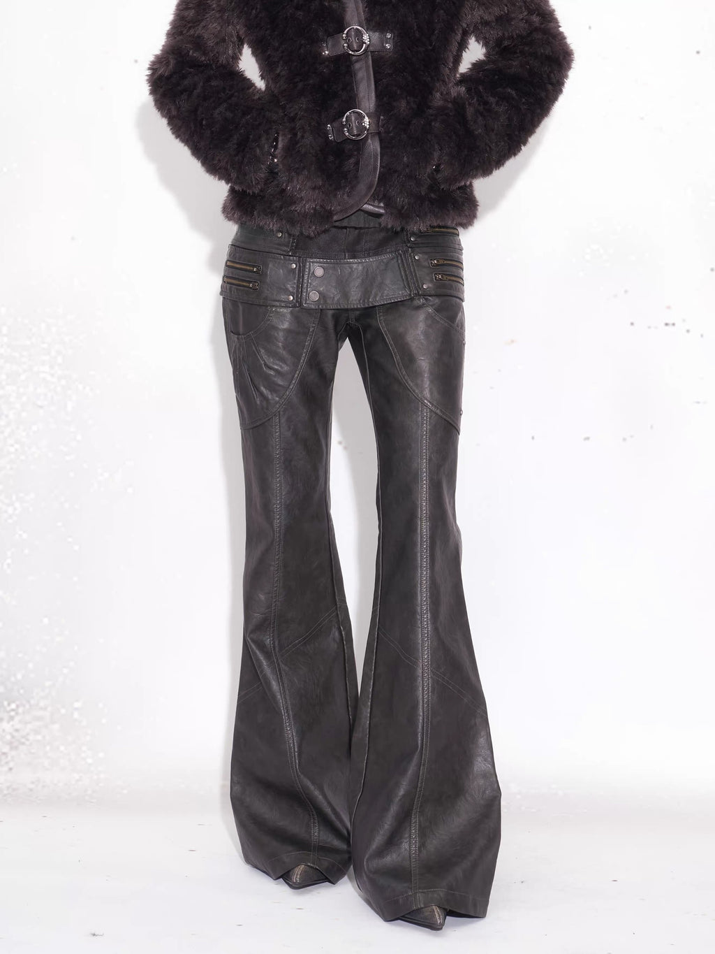 Leather flares - Private property 