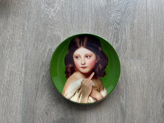 Vintage jun takahashi Decorative  Plate  Portrait Wall Art - Private property 