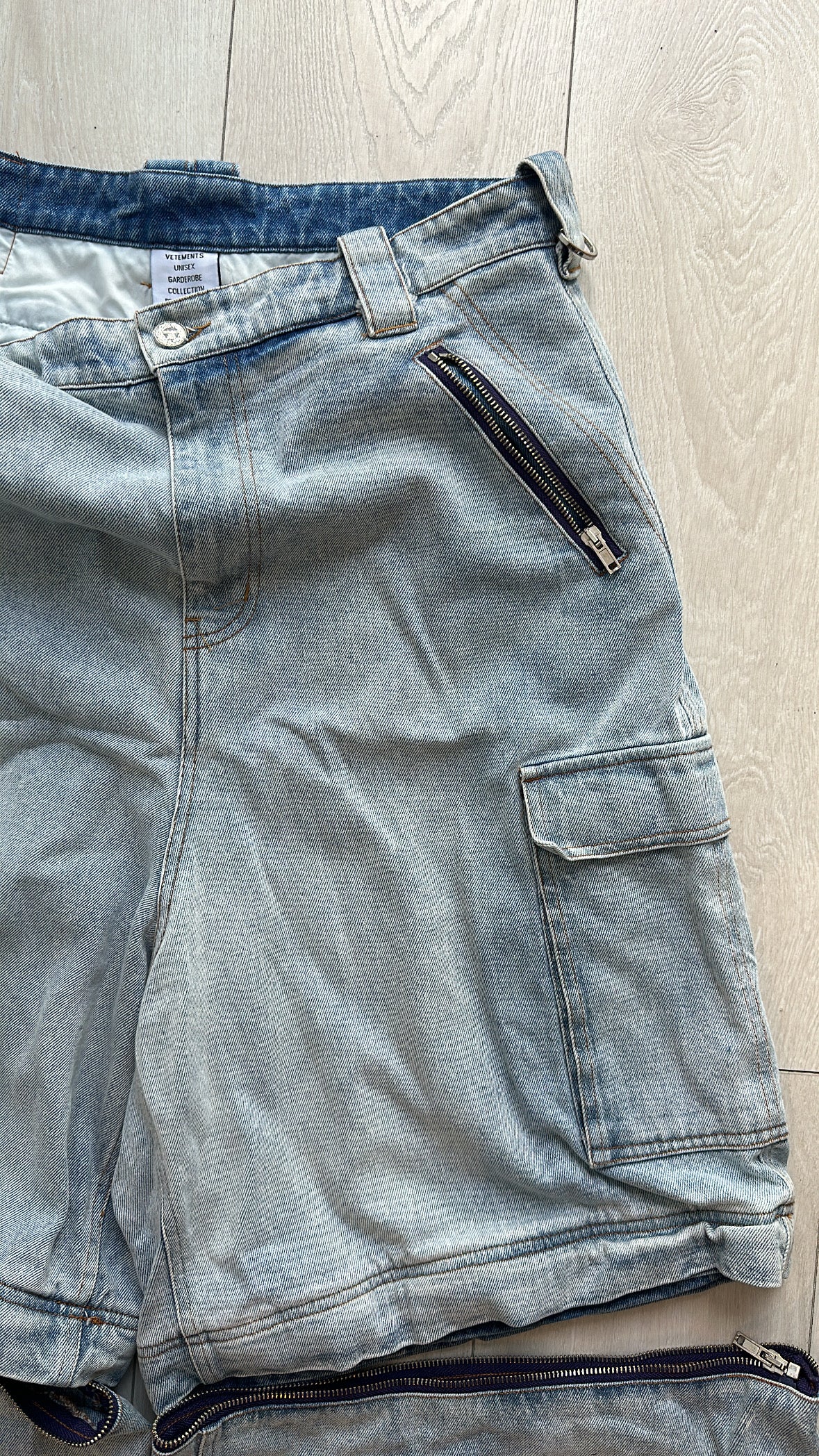 Vetements Transformer Baggy Jeans - Private property 