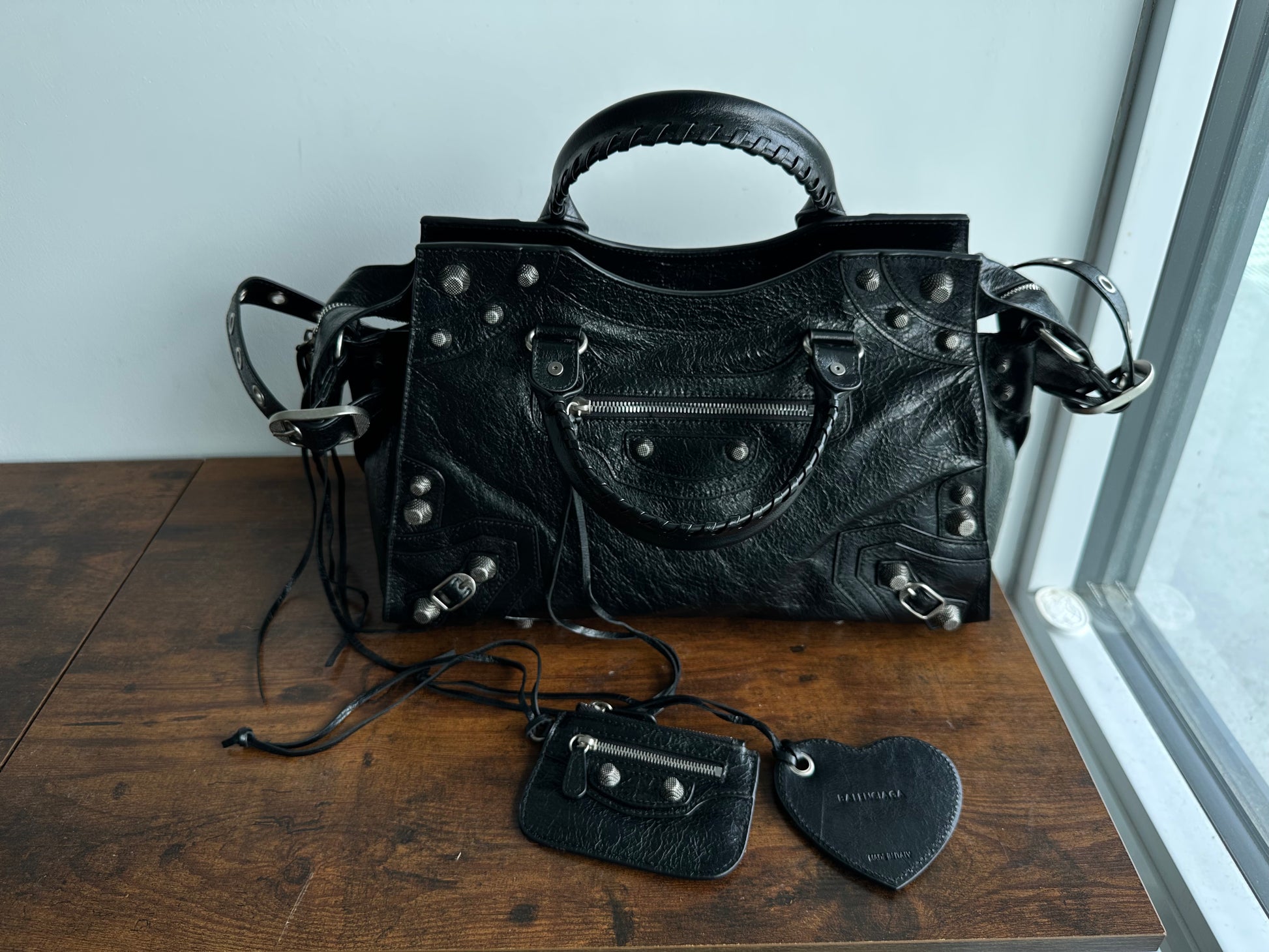 Balenciaga city le cargole stud bag - Private property 