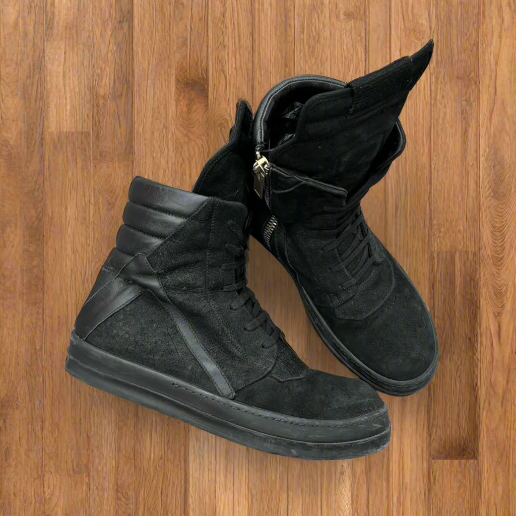 Rick Owens Hollywood Geobasket Sneakers - Private property 