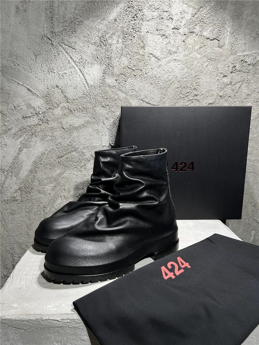 Archive 424 leather boots - Private property 