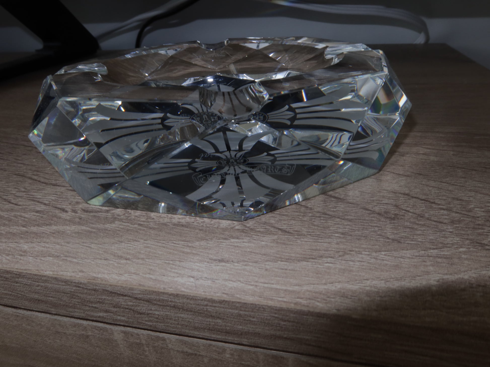 Chrome hearts baccarat glass ash tray - Private property 