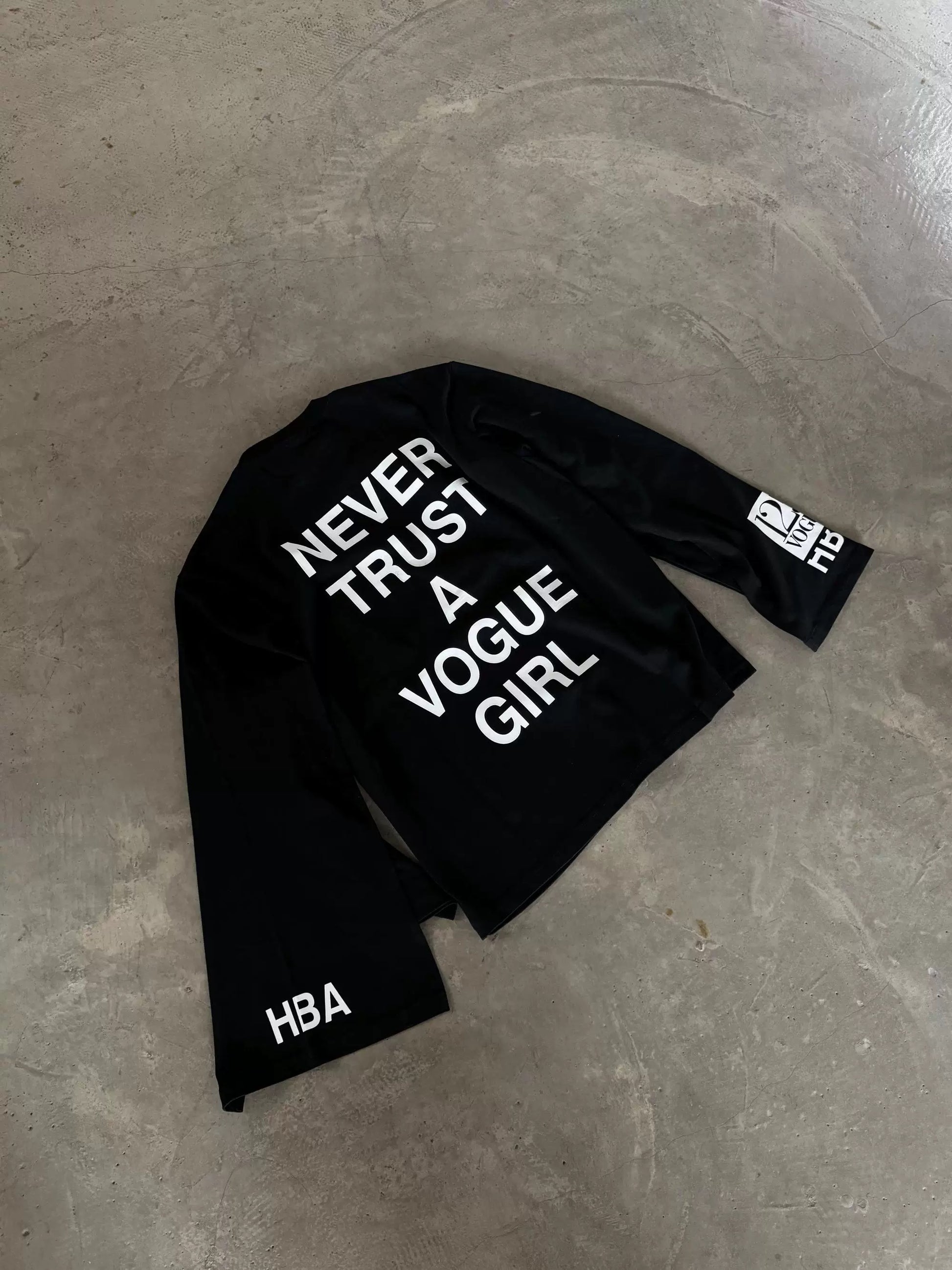 HBA x Vogue 125 Anniversary Long Sleeve Tee - Private property 