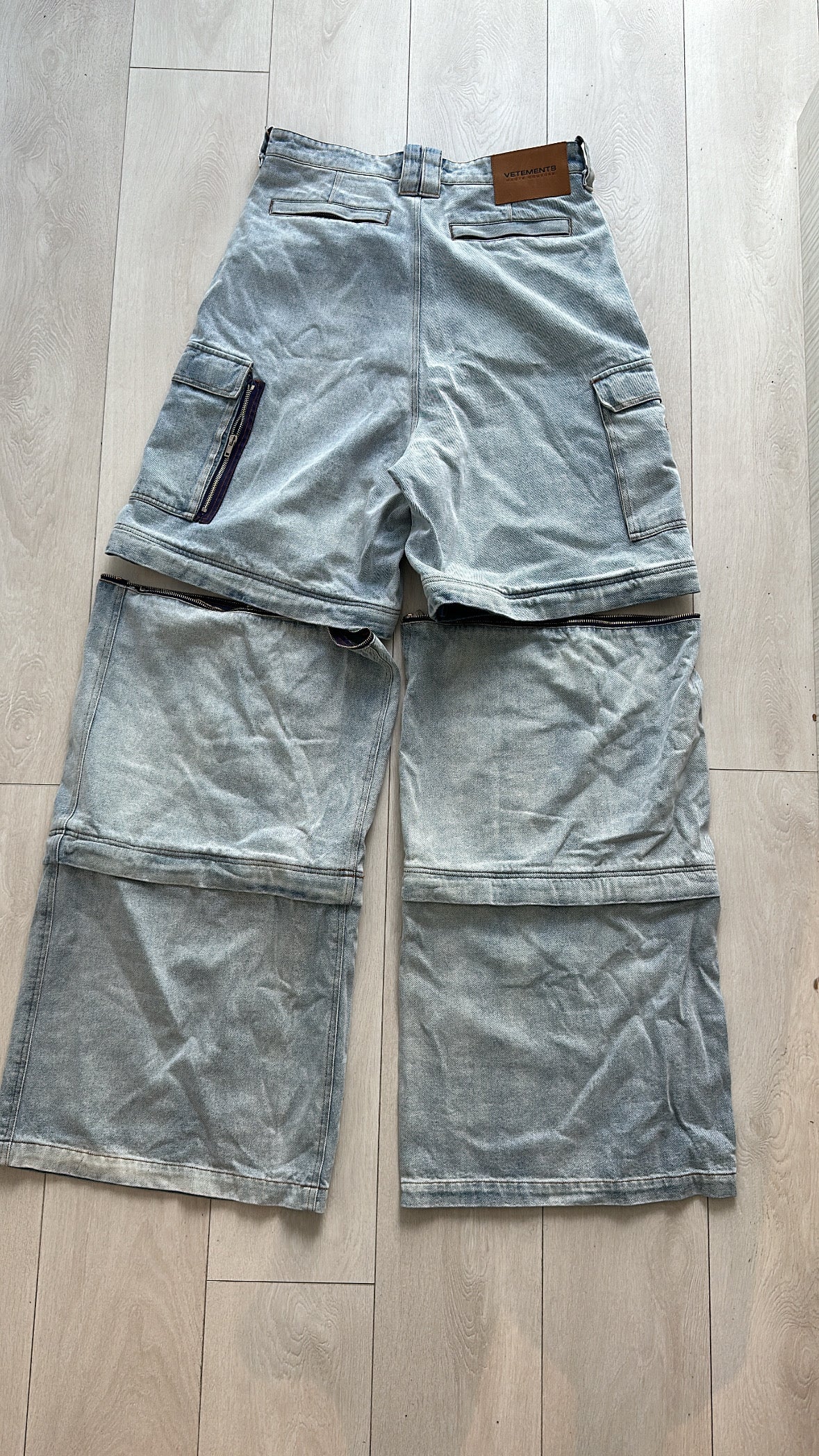 Vetements Transformer Baggy Jeans - Private property 