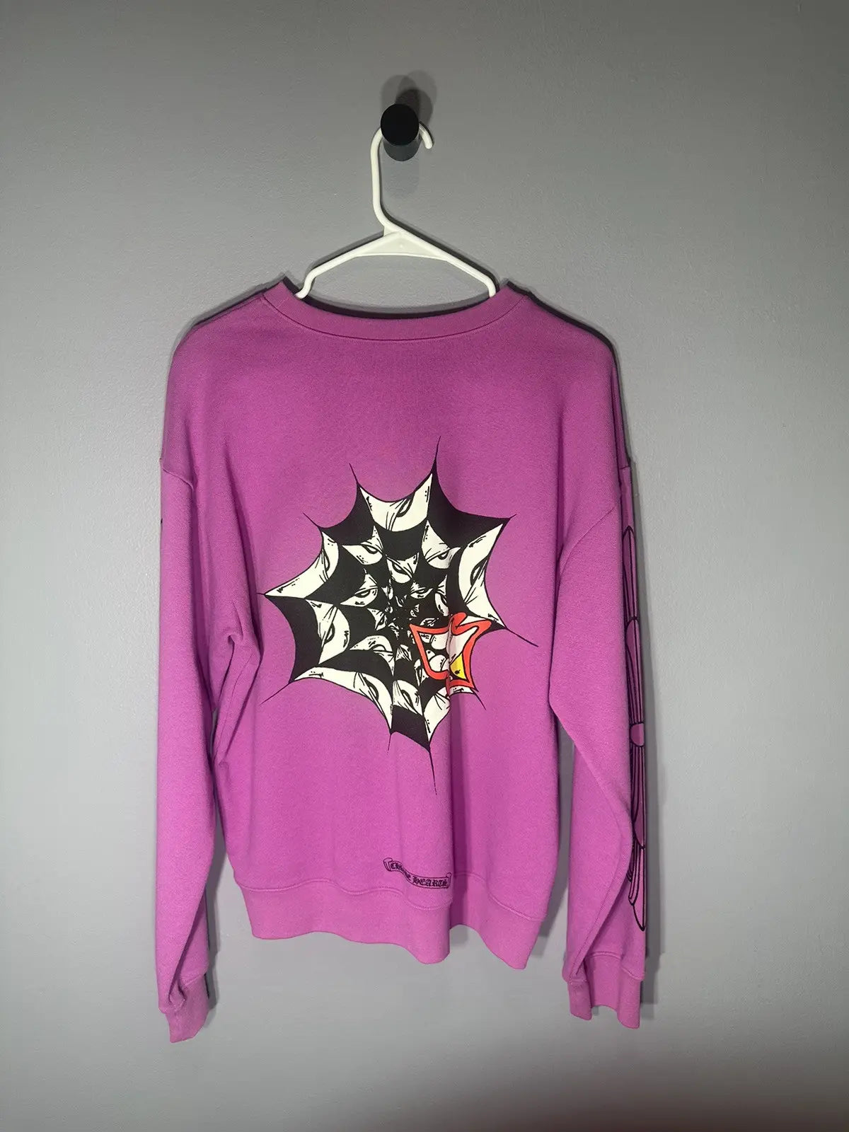 Pink chrome hearts crew neck - Private property 