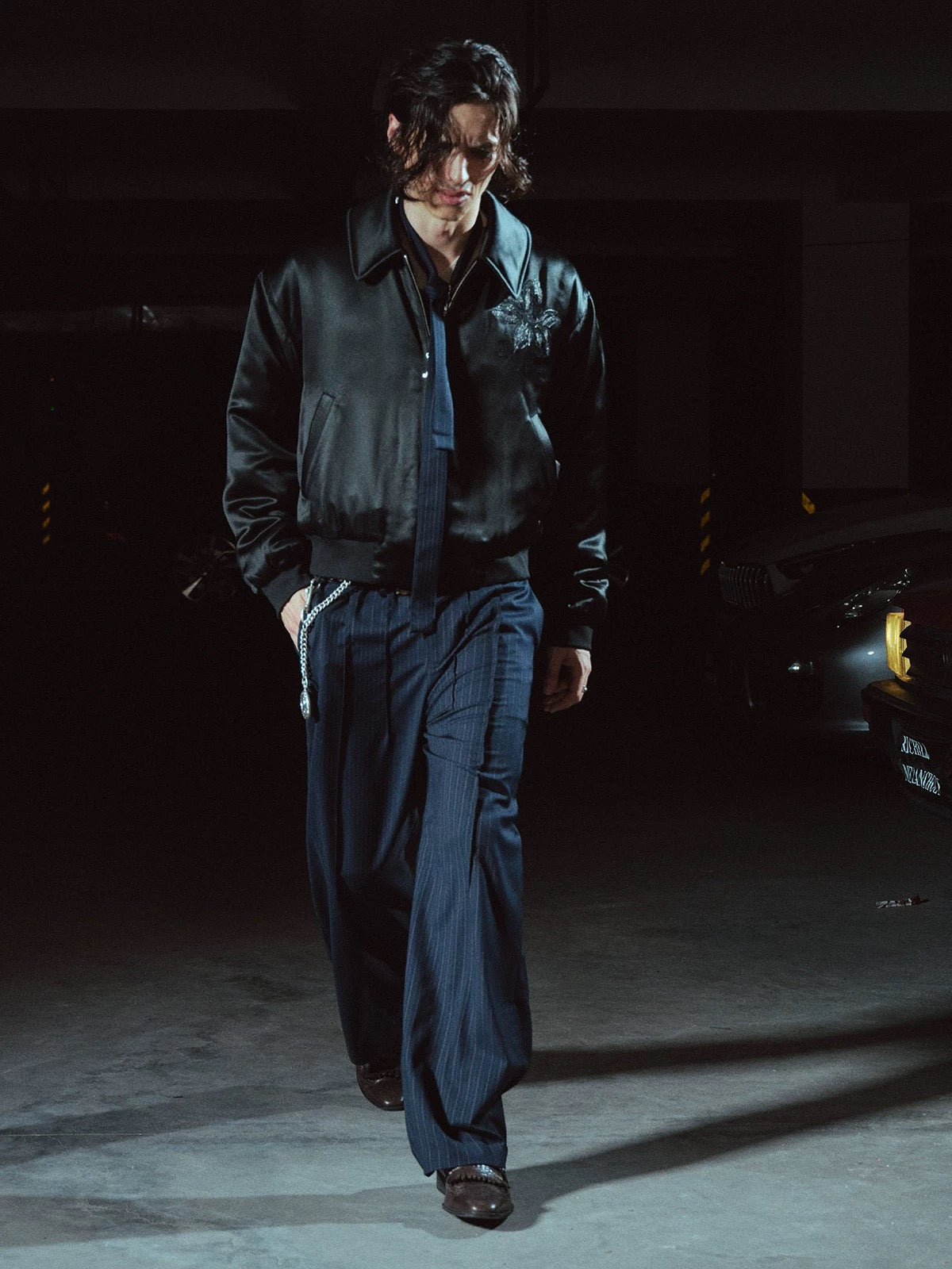 Floral noir jacket - Private property 