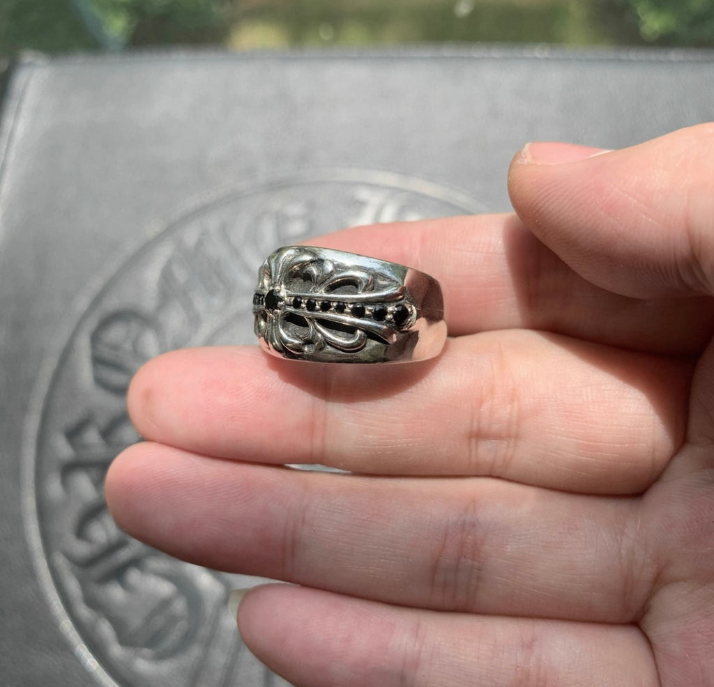 Chrome hearts rings with diamond gemstone - Private property 