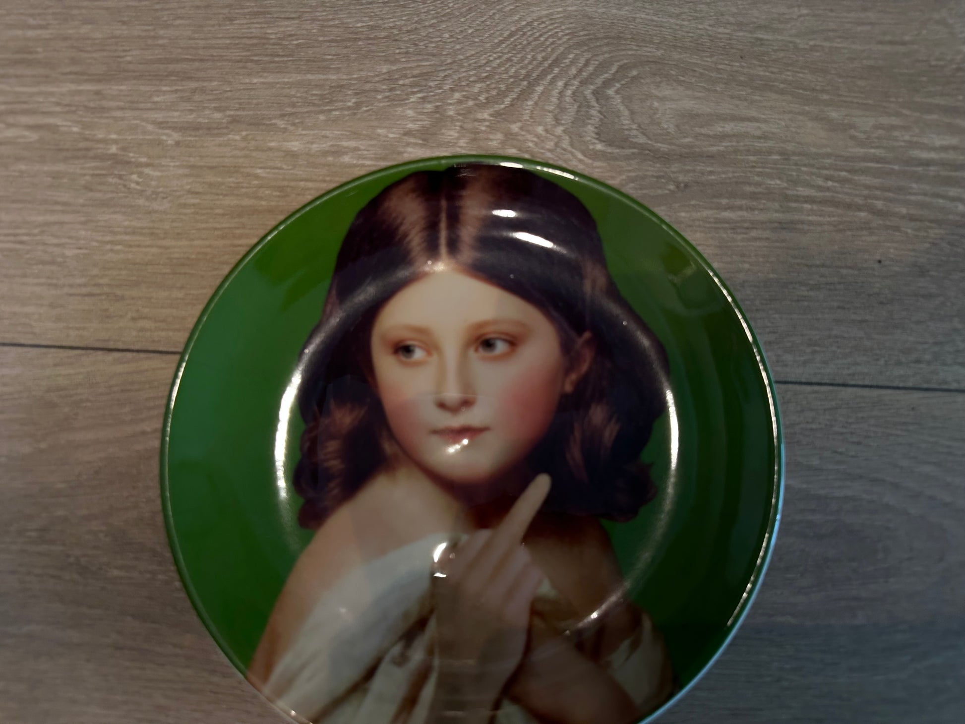 Vintage jun takahashi Decorative  Plate  Portrait Wall Art - Private property 