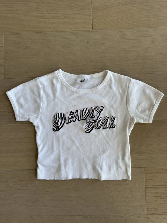 Chrome hearts "deadly doll " crop top - Private property 