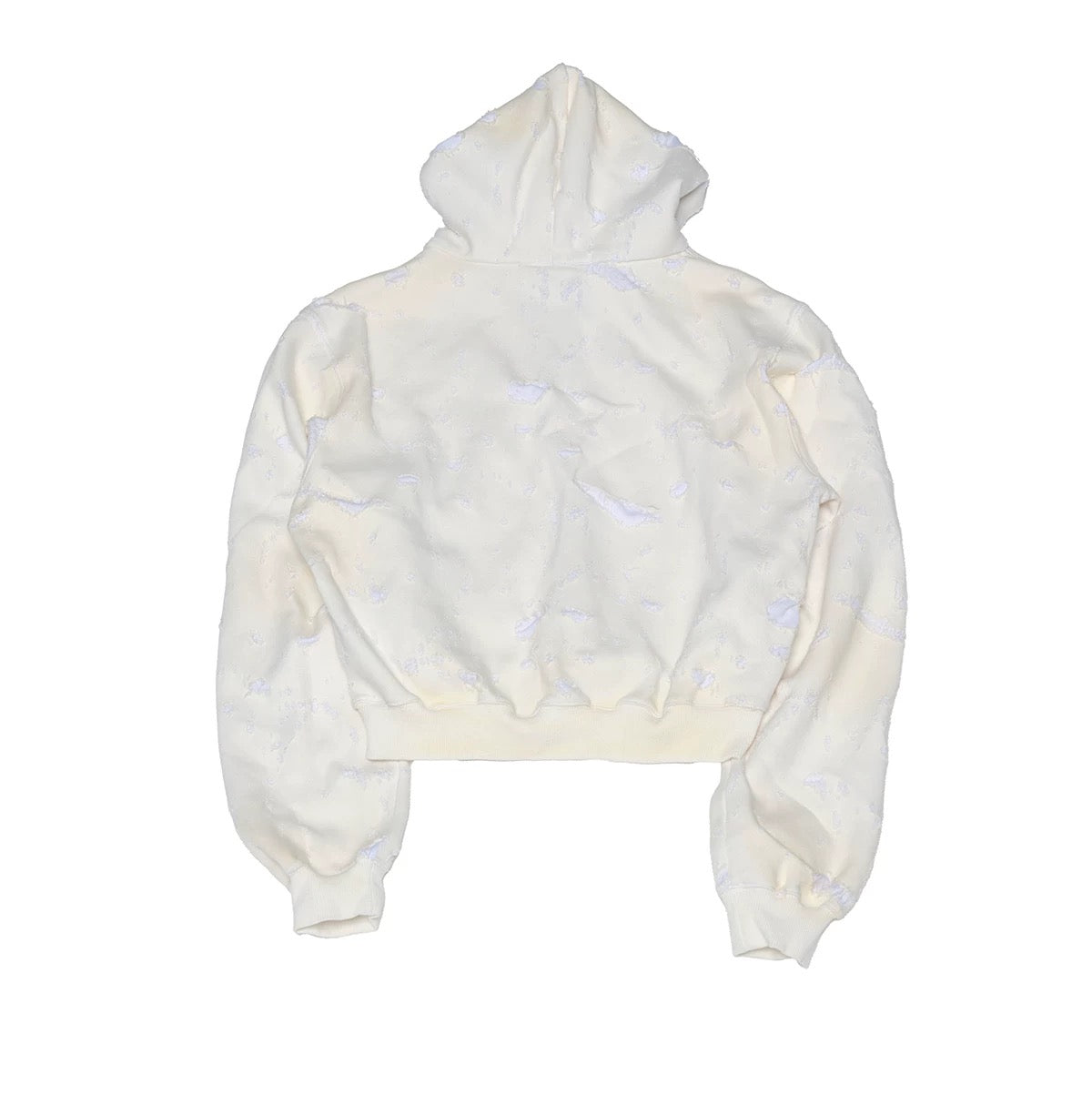 Archive-Style Distressed Hoodie