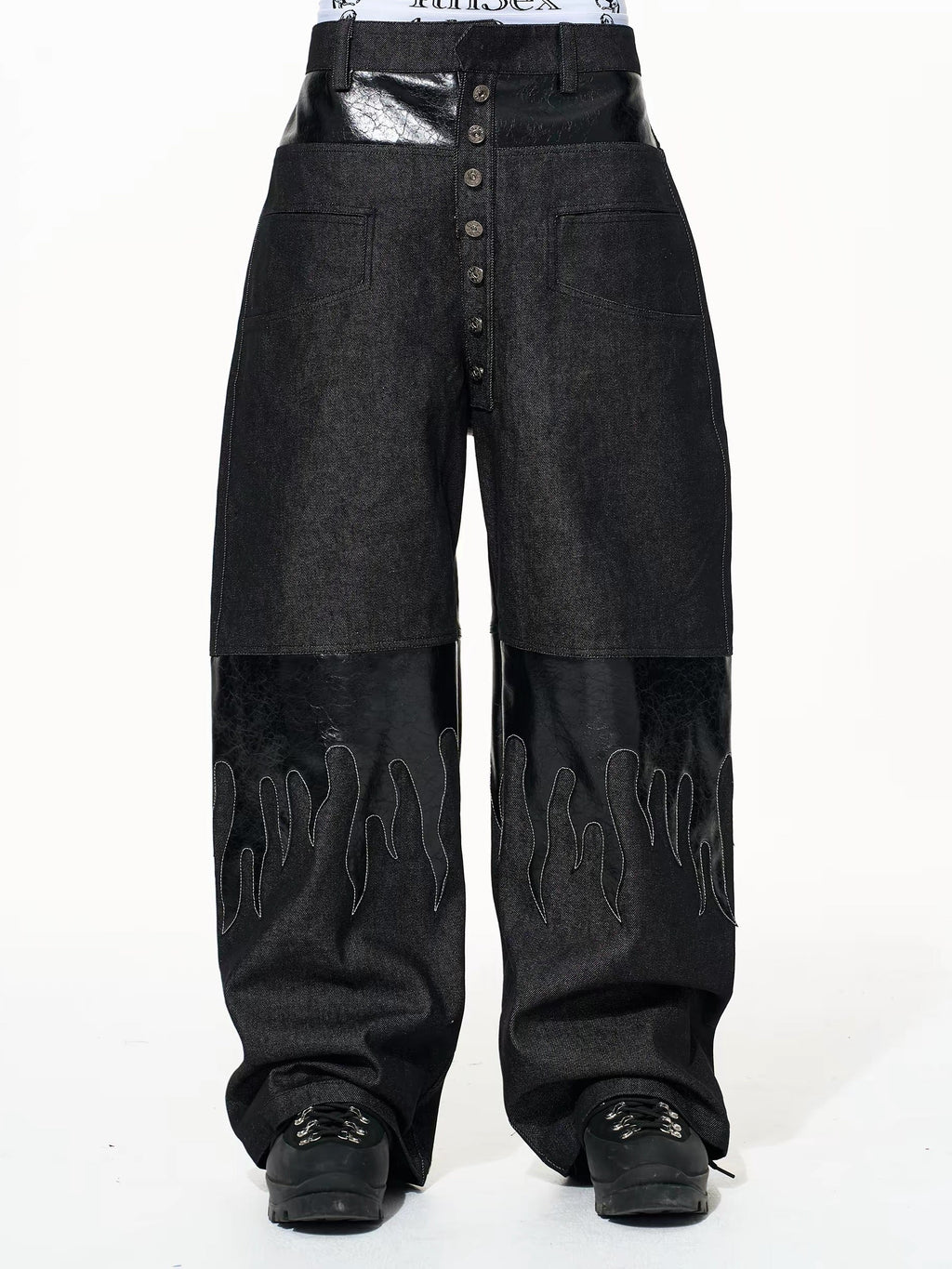 Flame Panel Trousers - Private property 