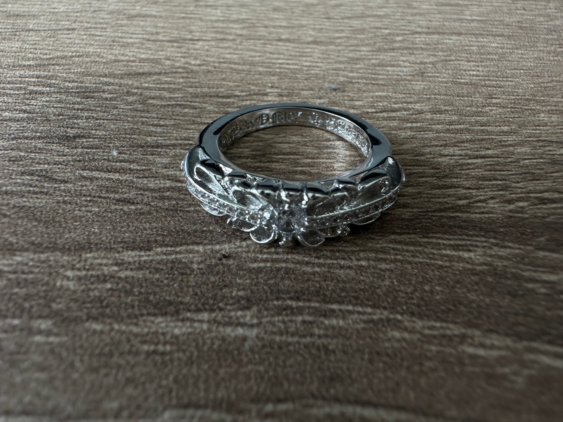Chrome hearts rings with diamond gemstone - Private property 