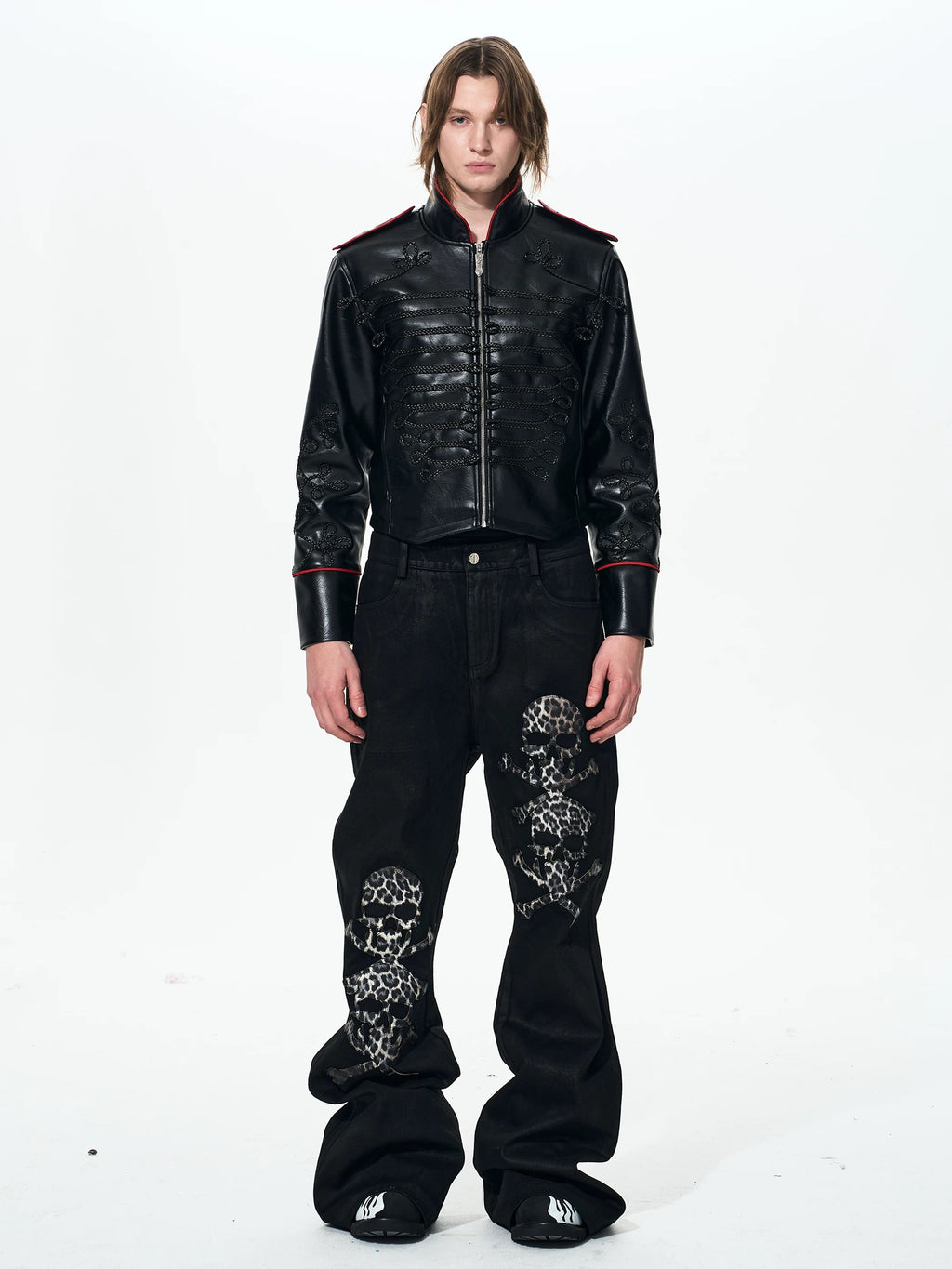 Leather double Jacket - Private property 