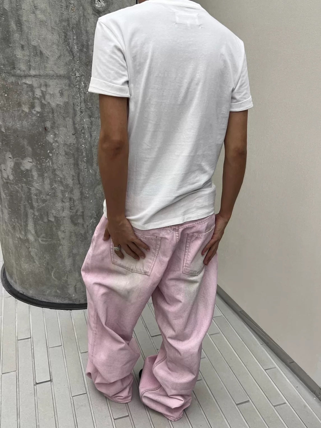 Archival Denim Pink Gradient Fade - Private property 