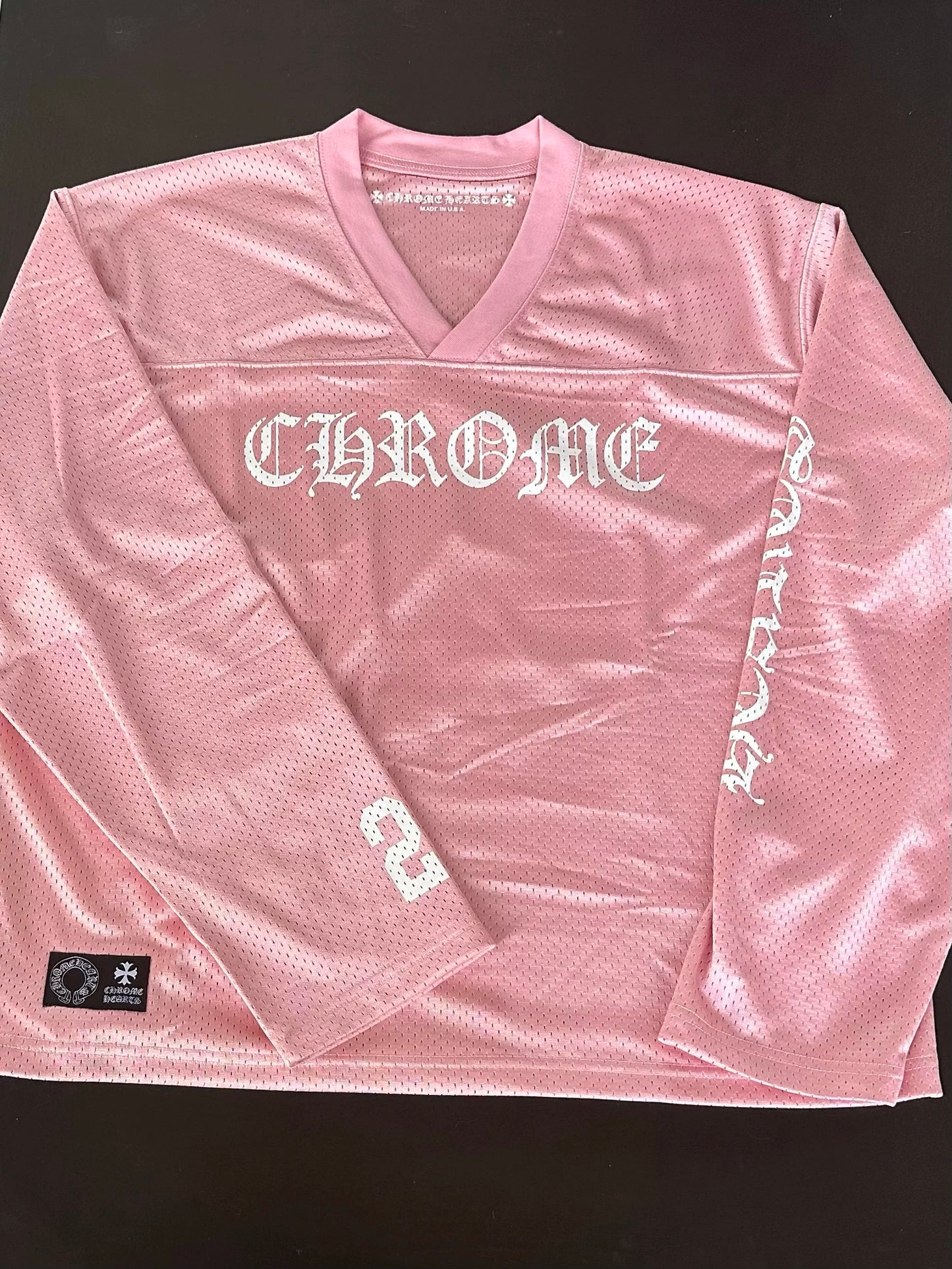 Chrome hearts pink jersey - Private property 