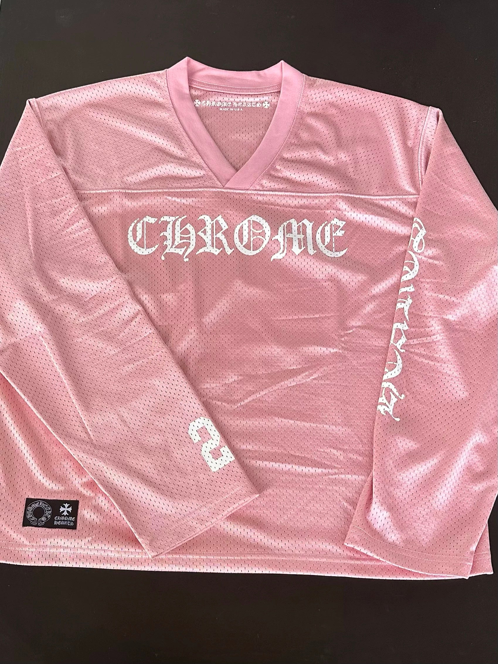 Chrome hearts pink jersey - Private property 