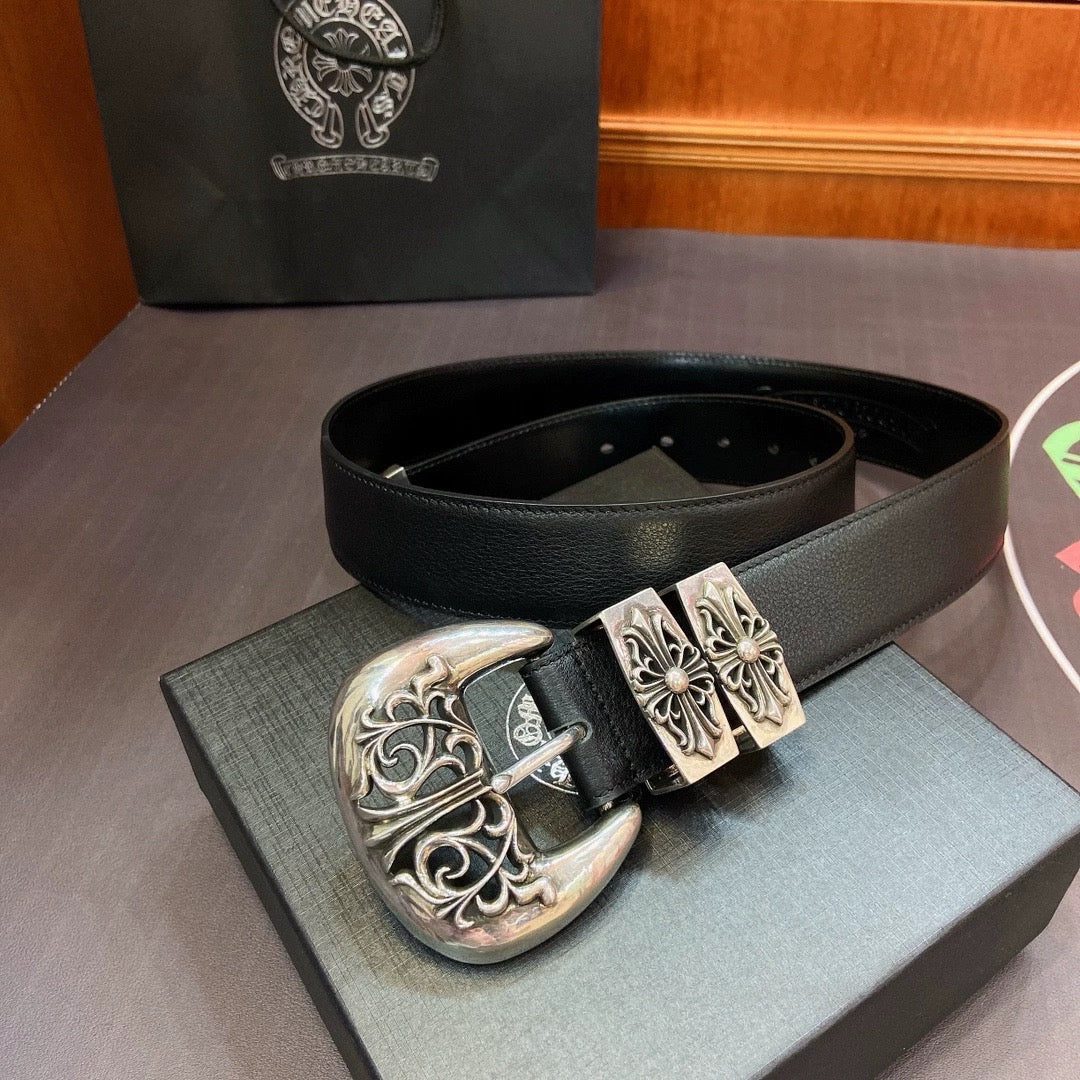 Chrome hearts cemetery cross belt - Private property 
