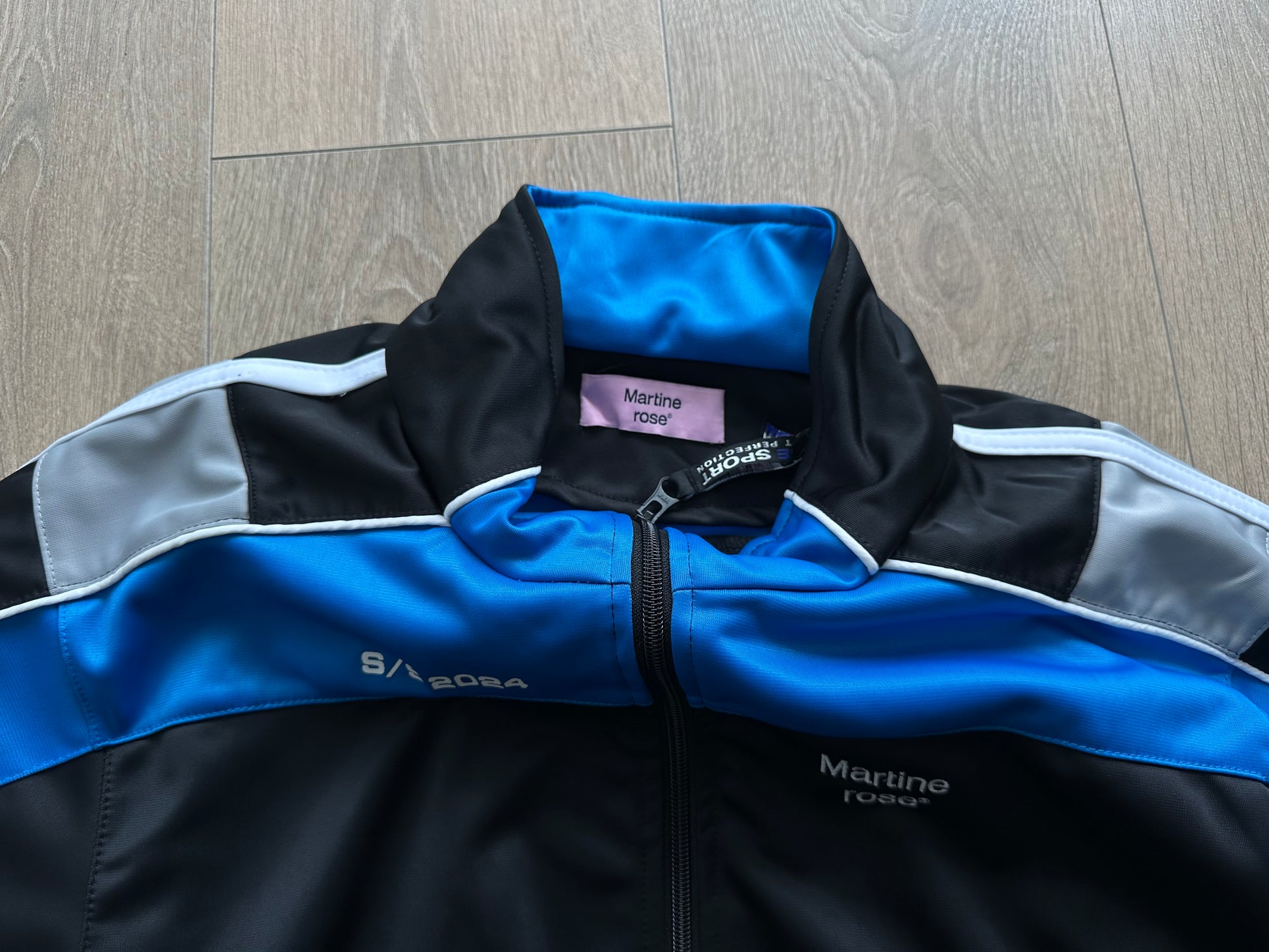 Martine rose blue s/2024 jersey - Private property 