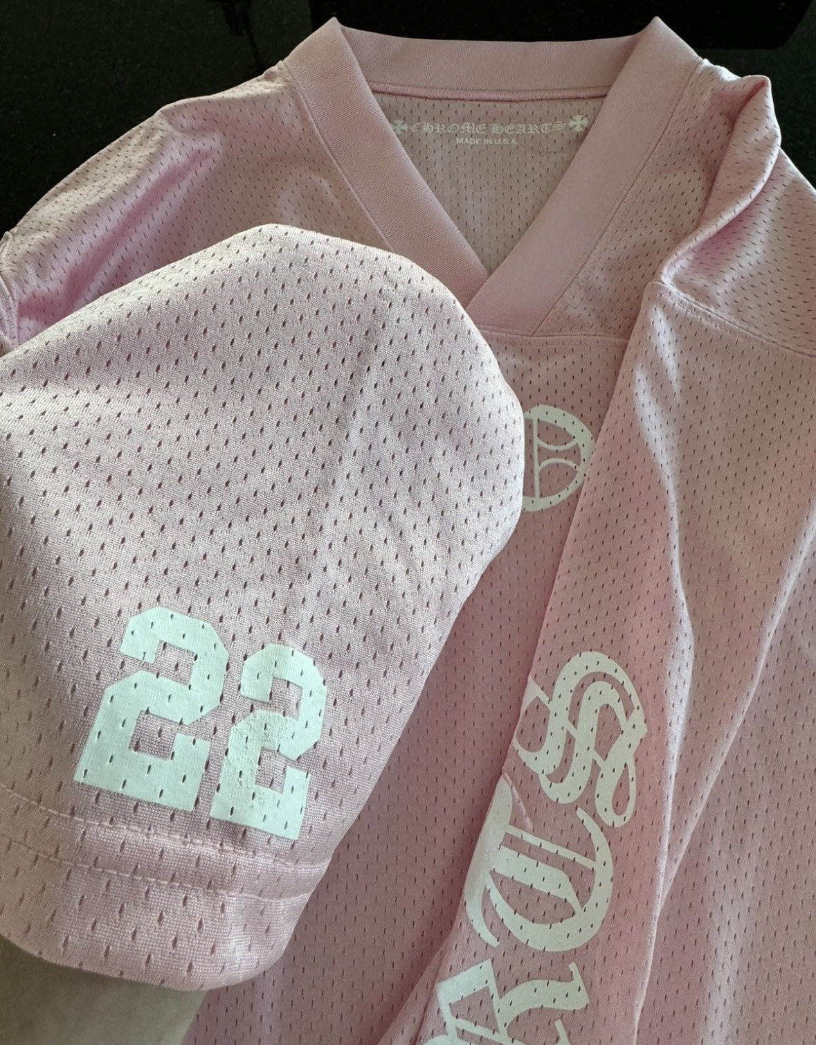 Chrome hearts pink jersey - Private property 