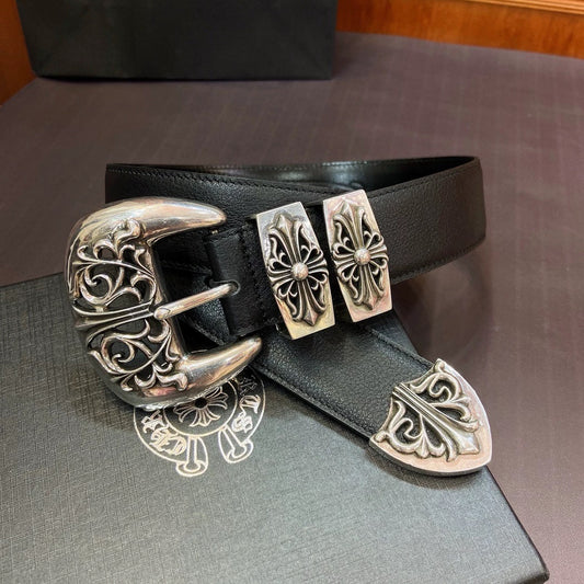 Chrome hearts cemetery cross belt - Private property 