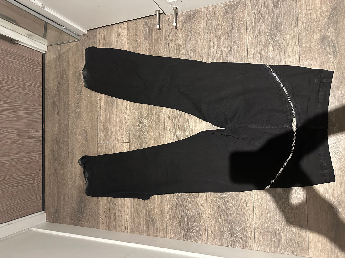 Rick Owen’s banana cut bolan jeans - Private property 