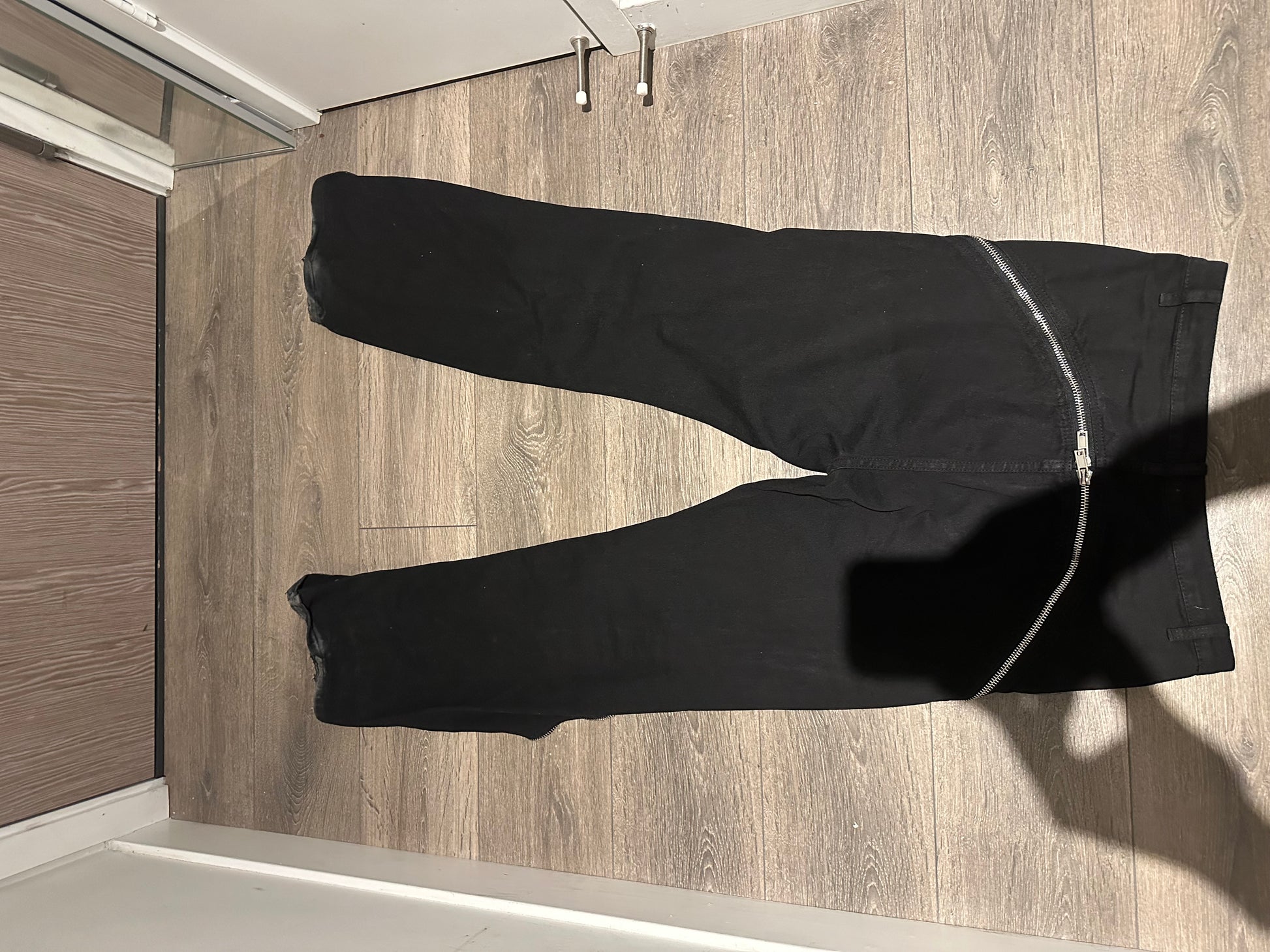 Rick Owen’s banana cut bolan jeans - Private property 