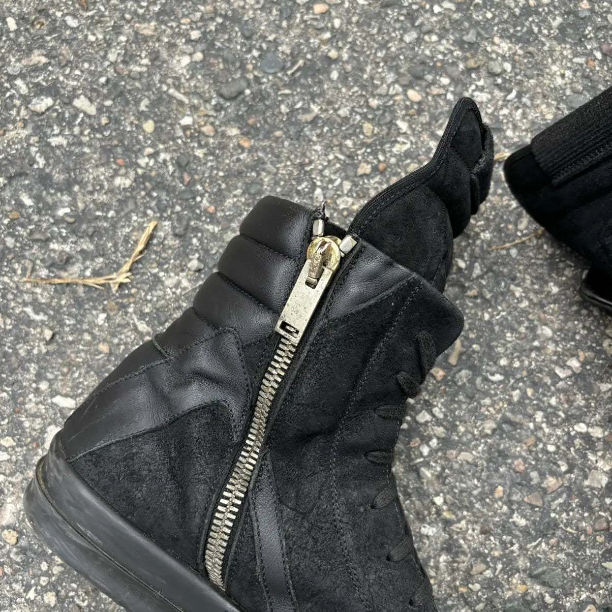 Rick Owens Hollywood Geobasket Sneakers - Private property 