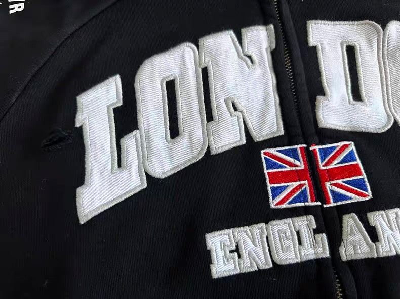 London project g/r zip up hoodie - Private property 