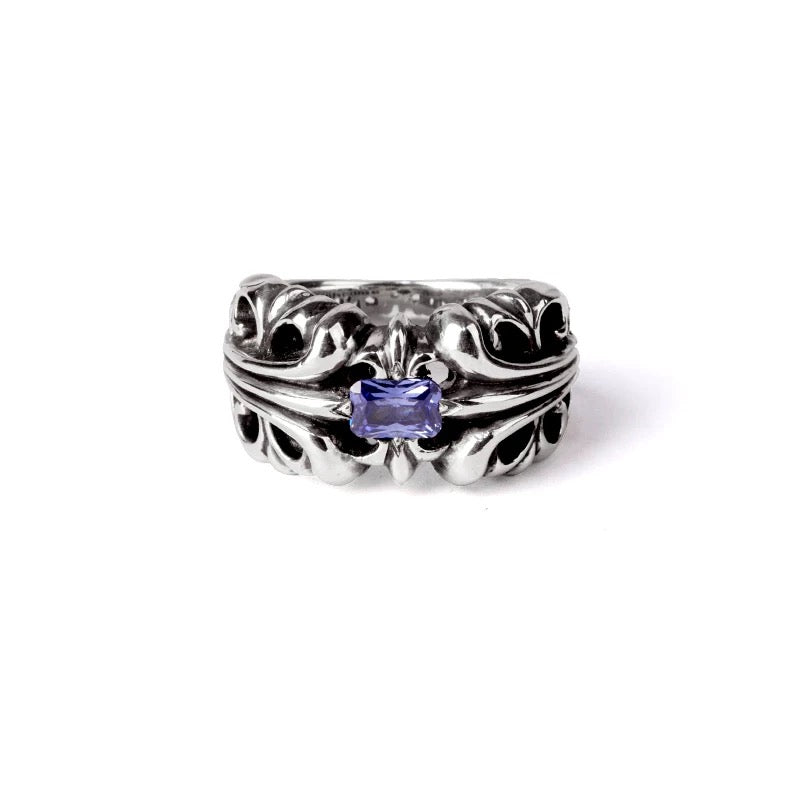 Chrome hearts rings with diamond gemstone - Private property 