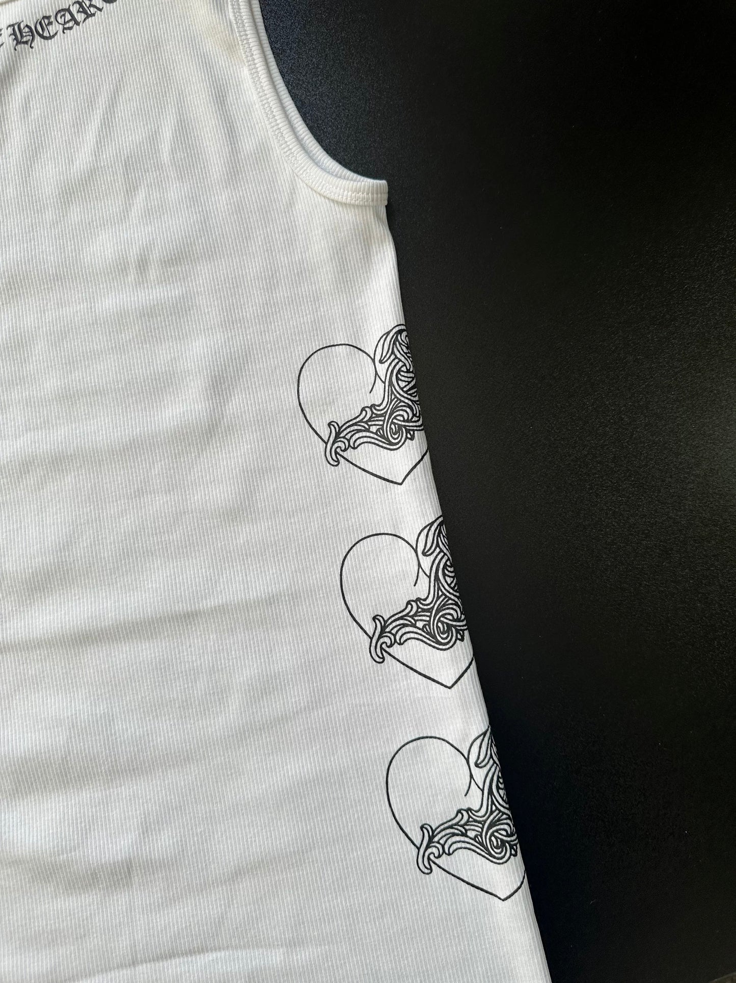 Chrome hearts "love you "tank vest - Private property 