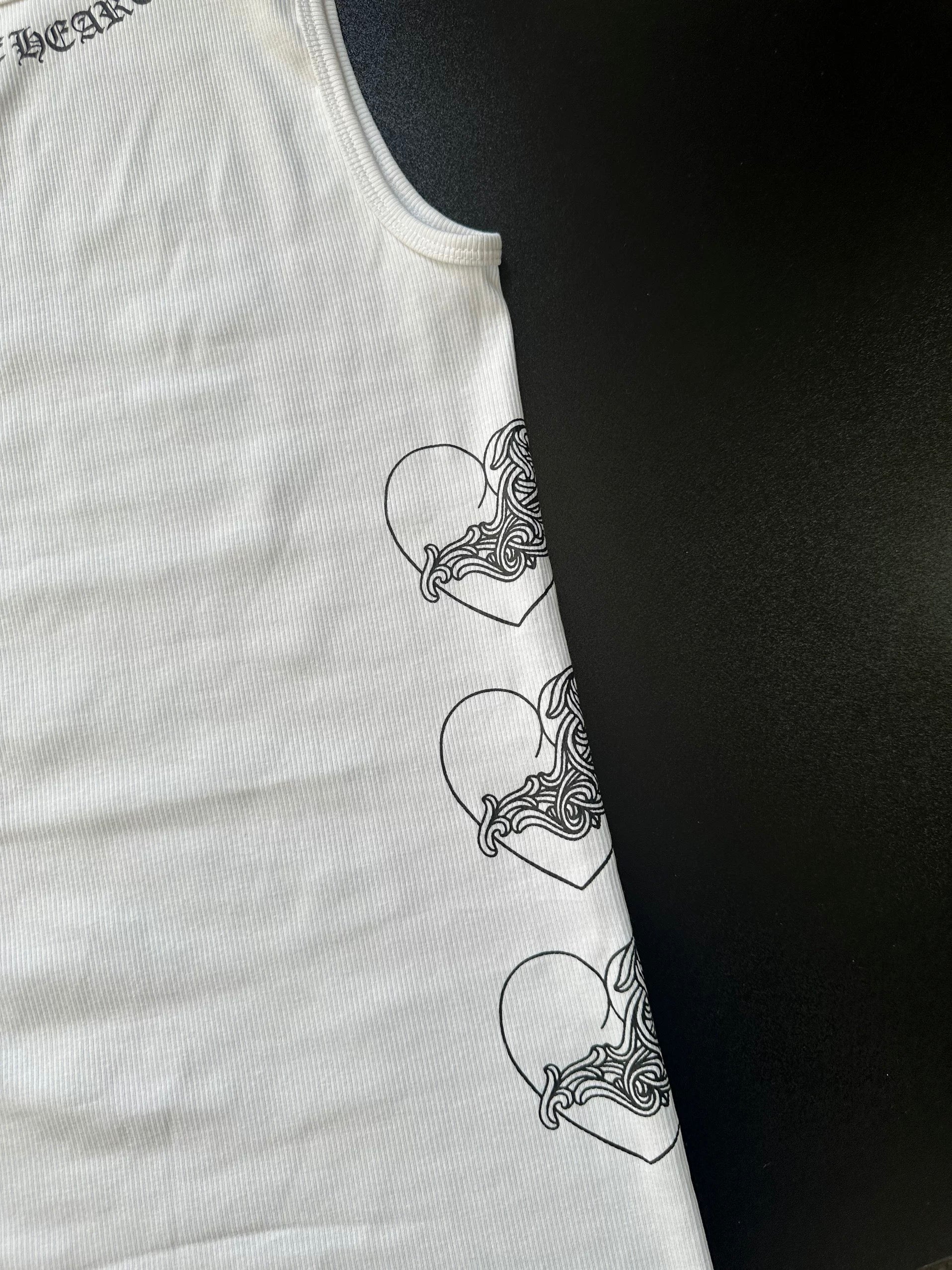 Chrome hearts "love you "tank vest - Private property 
