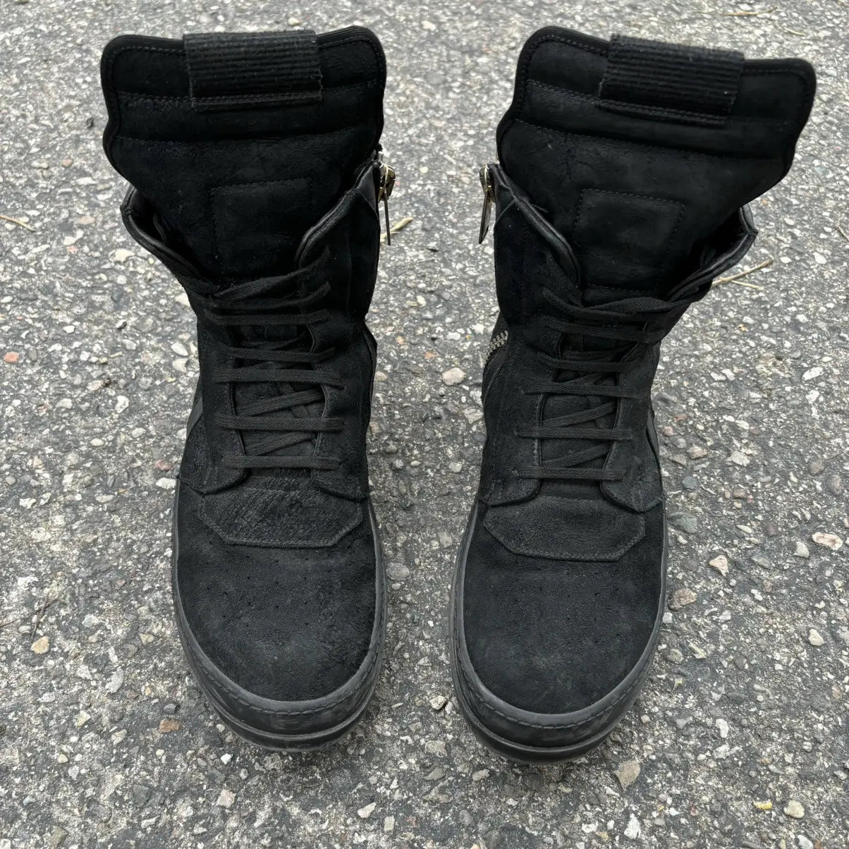Rick Owens Hollywood Geobasket Sneakers - Private property 