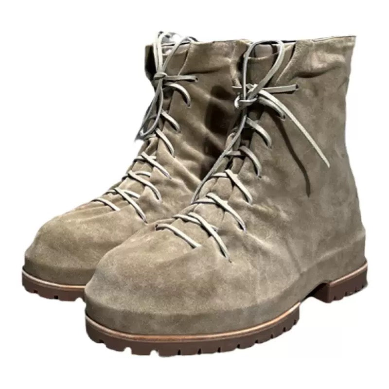 Archive 424 suede boots - Private property 