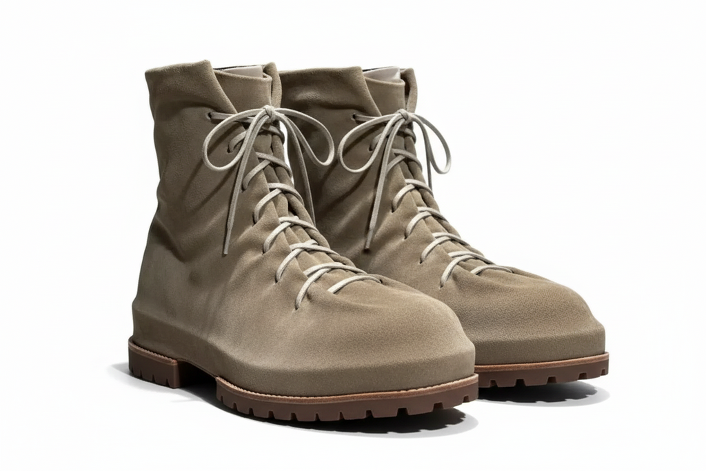 Archive 424 suede boots - Private property 