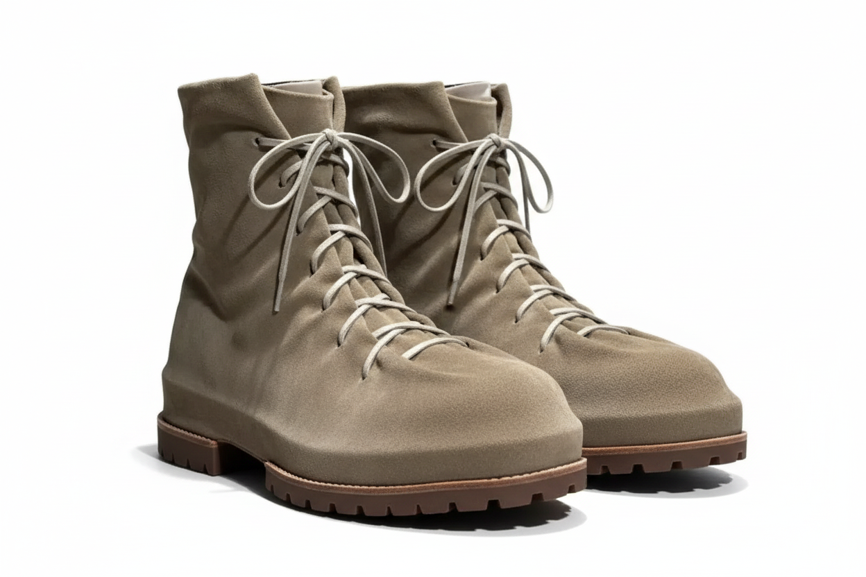 Archive 424 suede boots - Private property 