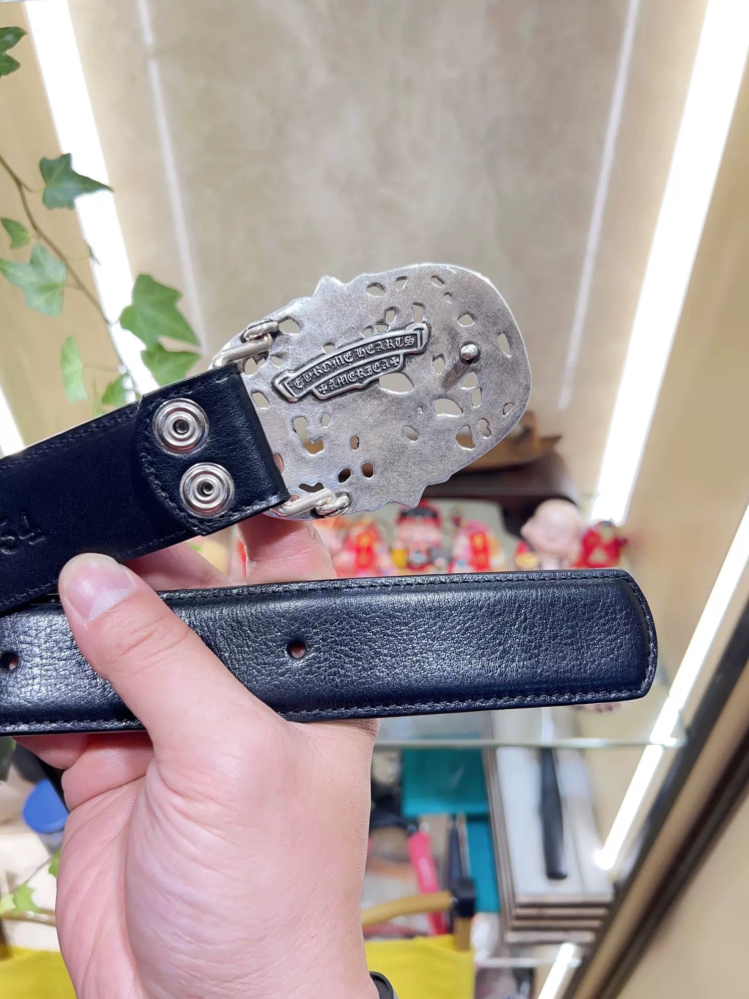 Chrome hearts cemetery cross belt - Private property 